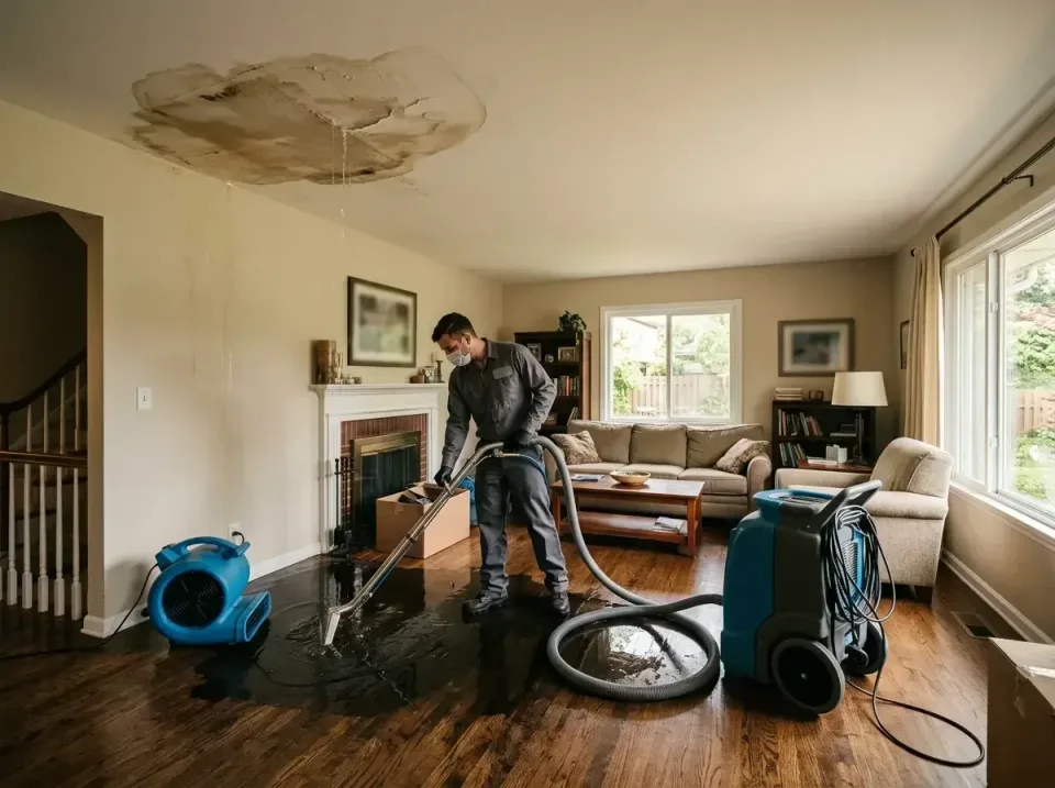 attic-pipe-burst-ceiling-drip-008 — frequently asked questions, Water Damage Restoration & Carpet Care in Glenshaw, PA